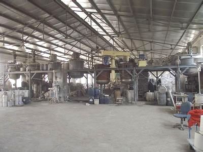 生产车间 泰安市泰山区永帅涂料厂,光明丙纶胶粉,喷浆胶粉&